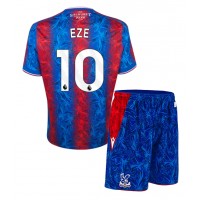 Fotbalové Dres Crystal Palace Eberechi Eze #10 Dětské Domácí 2024-25 Krátký Rukáv (+ trenýrky)